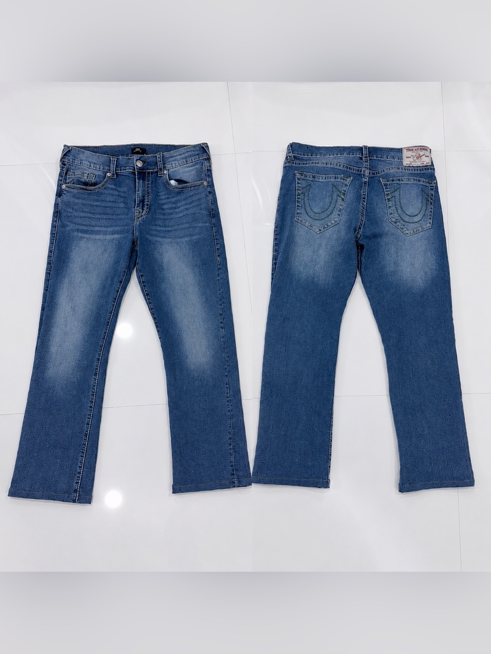 Vintage True Religion Ricky Relaxed Straight Jeans